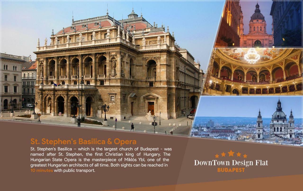Apartamento Downtown Design Flat Budapest Exterior foto